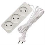 Удлинитель 3х1.5м без заземл. 6А IP20 1.3кВт ШВВП Союз 481S-0301 333301