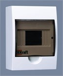 Корпус навесной ЩРН-П-6 20х15х10 6мод. IP41 пластик. DEKraft 31009DEK 1113509
