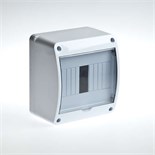 Бокс ОП Тусо 6мод. IP40 бел./прозр. двер. Рувинил 68306 130732