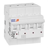 Выключатель автоматический модульный OptiDin BM63-4C25-4.5-УХЛ3 КЭАЗ 326823 1671074