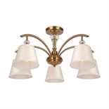 Светильник Zingy 40Вт E14х5 IP20 подвесной Freya FR5267PL-05BS 1950313