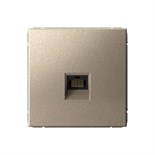 Розетка компьютерная ArtGallery RJ45 кат.6A механизм шампань SE GAL000586 1823514