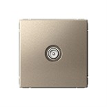 Розетка телевизионная оконечная TV ArtGallery 1дБ механизм шампань SE GAL000591 1823457