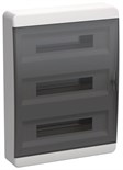 Корпус пластиковый ЩРН-П-54 IP41 черн. прозр. дверь TEKFOR IEK TF5-KP12-N-54-41-K01-K03 1791973