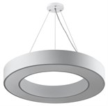 Светильник светодиодный Geometria Ring SPO-134-W-40K-056 56Вт 4000К 4200Лм IP40 800х80 бел. подвесной драйвер внутри ЭРА Б0058906 1773970