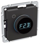 Термостат электронный с индик. BRITE СП IP20 ТС10-1-БрЧ механизм черн. IEK BR-RT11-K02 1734077