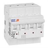 Выключатель автоматический модульный OptiDin BM63-4C10-4.5-УХЛ3 КЭАЗ 326820 1671071