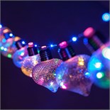 Гирлянда светодиодная "Лампочки" 1.8м 80 microLED мультиколор 10 колб 7х7см IP20 3хAA (не в компл.) Эра Б0051879 1655640