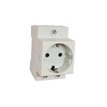 Розетка AC 30-111 с заземл. контактом на DIN-рейку (R) CHINT 775001 1610093