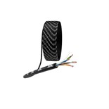 Кабель витая пара U/UTP кат.5E 4х2х24AWG solid CU PE Outdoor черн. (м) Эра Б0044431 1408265