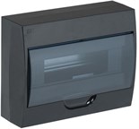 Корпус ЩРН-П-12 Krepta 3 IP41 навесной пластик. черн. IEK MKP12-N-12-41-K02 1330855