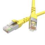 Патч-корд кат.5E F/UTP экранир. 4х2 LSZH 10м желт. DKC RN5EFU4500YL 1240676