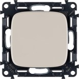 Выключатель 1-кл. СП Valena Allure 10А IP20 250В 10AX с лицев. панелью безвинтов. зажимы механизм сл. кость Leg 752801 1180954