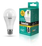 Лампа светодиодная LED13-A60/830/E27 13Вт грушевидная матовая 3000К тепл. бел. E27 1075лм 170-265В Camelion 12045 397031