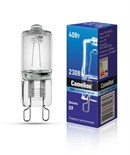 Лампа галогенная 40Вт капсула G9 3000К 240В прозр. Camelion 5553 329664