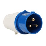 Вилка кабельная 023 32А 220AC 2P+PE 6ч IP44 КЭАЗ 222736 327566