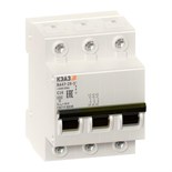 Выключатель автоматический модульный 3п C 50А 4.5кА ВА47-29-3C50-УХЛ3 КЭАЗ 141619 1062279