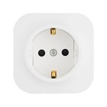 Розетка 1-м ОП Quteo 16А IP20 2P+E с заземл. без защ. шторок бел. Leg 782211 255237