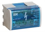 Шина на DIN-рейку в корпусе (кросс-модуль) ШНК 2х7 L+PEN IEK YND10-2-07-100 26520