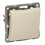 Выключатель 1-кл. СП Дуэт 10А IP20 механизм беж. SchE WDE000211 127772