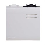 Выключатель 1-кл. 2мод. Brava 16А IP20 бел. DKC 76002B 88738