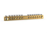Шина PEN "земля-ноль" 6х9мм 14 отвер. латунь TOKOV ELECTRIC TKE-BCB-69-14-N/PEN 1855448