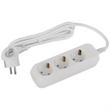 Удлинитель электрический UDL-16-315-E Greenline 3 розетки с заземлением 1.5м ПВС 3х1кв.мм Эра Б0065038 1871677
