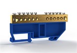 Шина нулевая на DIN-изоляторе 8х12мм 12 отвер. латунь TOKOV ELECTRIC TKE-BCB-812-12-DIN/N 1855438