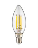 Лампа светодиодная филаментная RS F B35 E14 7W 220-240V 2700К 7Вт свеча 810лм Ra 90 Русский Свет 15011145088 1837336