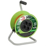 Удлинитель на катушке 4х30м без заземл. RP-4-2x0.75-30m ПВС 2х0.75 Эра Б0059780 1811236