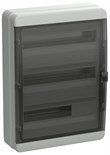 Корпус пластиковый КМПн-54 IP65 черн. прозр. дверь TEKFOR IEK TF5-KP72-N-54-65-K03-K02 1791999