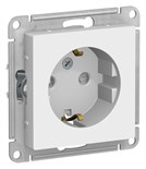 Розетка AtlasDesign 16А с заземл. защ. шторки механизм лотос SE ATN001345 1739934
