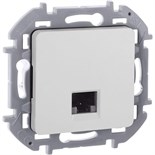 Розетка компьютерная Inspiria RJ45 кат.5E UTP бел. Leg 673825 1657334