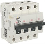 Выключатель автоматический модульный 4п C 16А M06N ARMAT IEK AR-M06N-4-C016 1596972