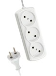Удлинитель 3х1.5м 6А IP20 ШВВП 2х0.75 КОСМОС YKsm1.5m-3g(6A)E 569675