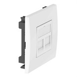 Адаптер для монтажа 2 модулей RJ45 типа "RM" OBO 6119490 1246146