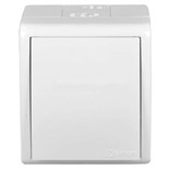 Выключатель 1-кл. ОП Simon 15 Aqua 10А IP54 винтов. зажим бел. Simon 1594101-030 159928