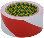 Лента разметочная клейкая 50ммх25м красн.-бел. FIT 11858 1909802