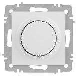 Светорегулятор Accent 6-401-01М поворотный 600Вт 230В IP20 СУ бел. матов. Intro Б0063671 1931533