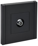 Розетка TV оконечная FORTE&PIANO FP128 черн. IEK FP-A10-O-K02 1853208