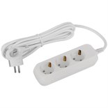 Удлинитель электрический UDL-16-330-E Greenline 3 розетки с заземлением 3м ПВС 3х1кв.мм Эра Б0064970 1871679