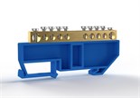 Шина нулевая на DIN-изолляторе 6х9мм 10 отвер. латунь TOKOV ELECTRIC TKE-BCB-69-10-DIN/N 1855429