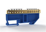 Шина нулевая на DIN-изоляторе 6х9мм 12 отвер. латунь TOKOV ELECTRIC TKE-BCB-69-12-DIN/N 1855430