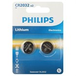 Элемент питания литиевый CR2032 (блист. 2шт) Philips Б0062716 1817598