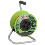 Удлинитель на катушке 4х20м без заземл. RP-4-2x0.75-20m ПВС 2х0.75 Эра Б0059779 1811235