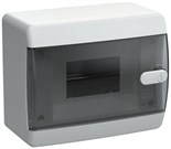 Корпус пластиковый ЩРН-П-6 IP41 черн. прозр. дверь UNION Compact IEK UIC-KP12-N-06-41-K01 1792038