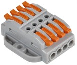 Клемма строительно-монтажная СМК 222-4144P (уп.4шт) IEK UKZ20-4144P-004 1777047