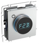 Термостат электронный с индик. BRITE СП IP20 ТС10-1-БрА механизм алюм. IEK BR-RT11-K47 1734072