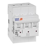 Выключатель автоматический модульный OptiDin BM63-3C6-4.5-УХЛ3 КЭАЗ 326810 1671061