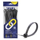 Хомут кабельный нейлоновый черн. 3.6х300 (уп.100шт) TOKOV ELECTRIC TKE-HNS-3.6-300-B/100 1672345